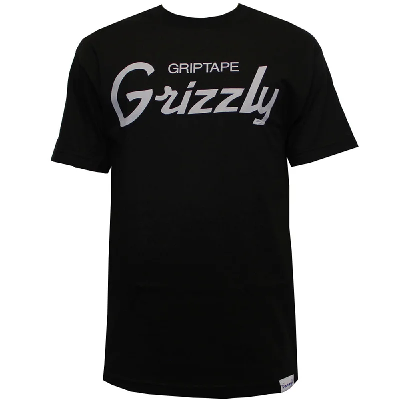 Grizzly Griptape Seasoned T-Shirt Black