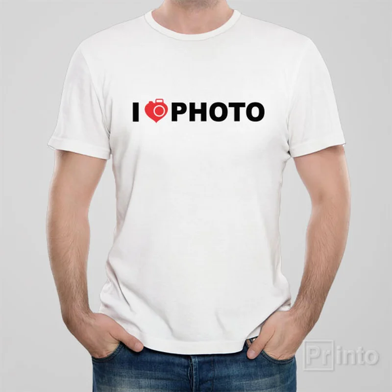 band t-shirts rock -I love photo - T-shirt