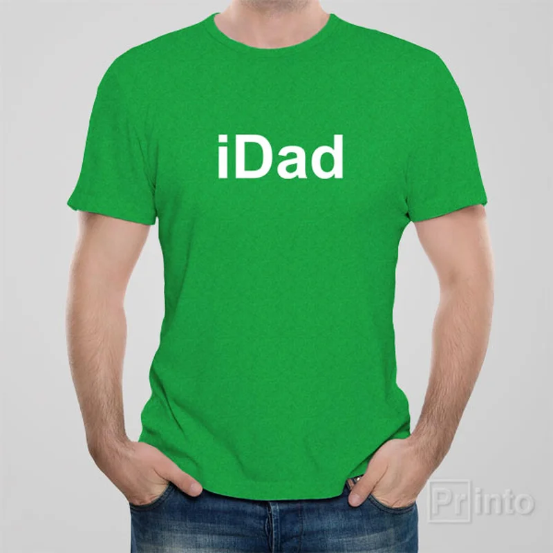 t-shirts with ruffles -iDad - T-shirt