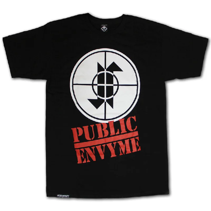 t-shirts for colorful -Jilted Royalty Public Envy T-shirt Black