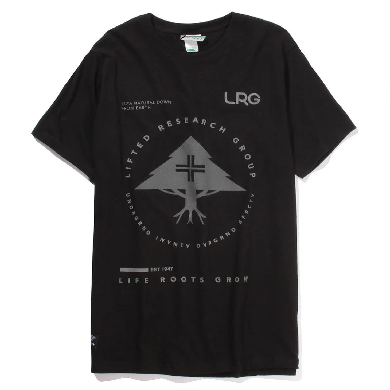 t-shirts with collars -LRG RC Pinnacle T-shirt Black