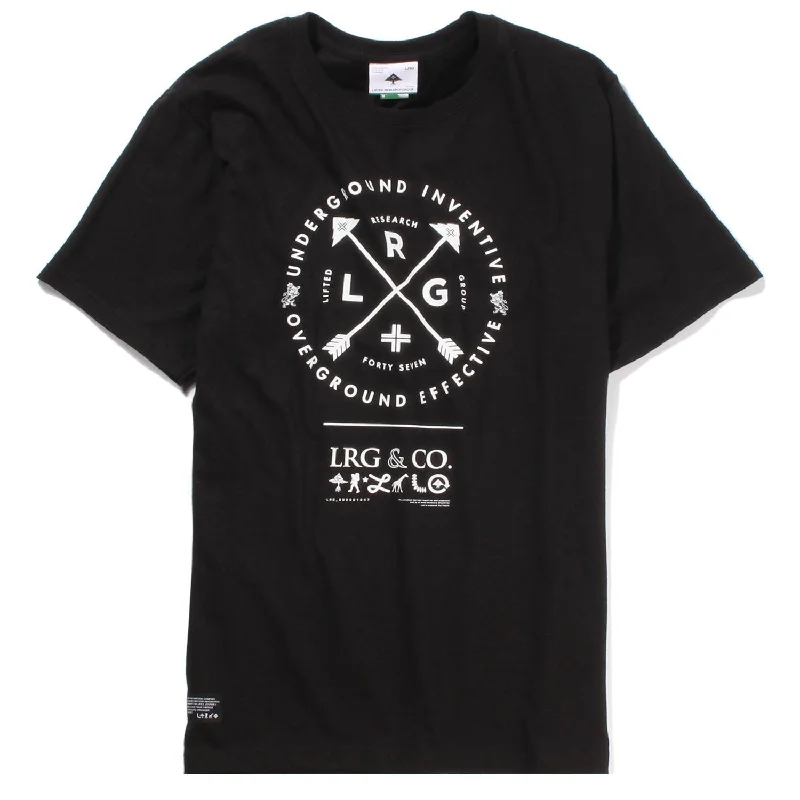 t-shirts for graduations -LRG Shoot Straight T-shirt Black