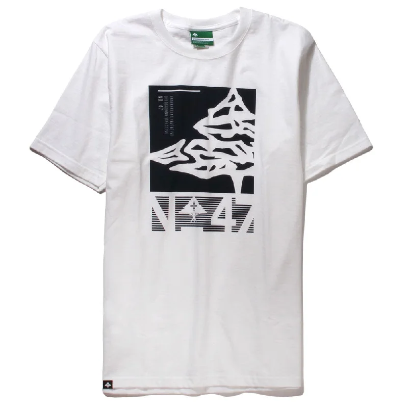 charcoal t-shirts dark -LRG Tales Of The Tree T-Shirt White