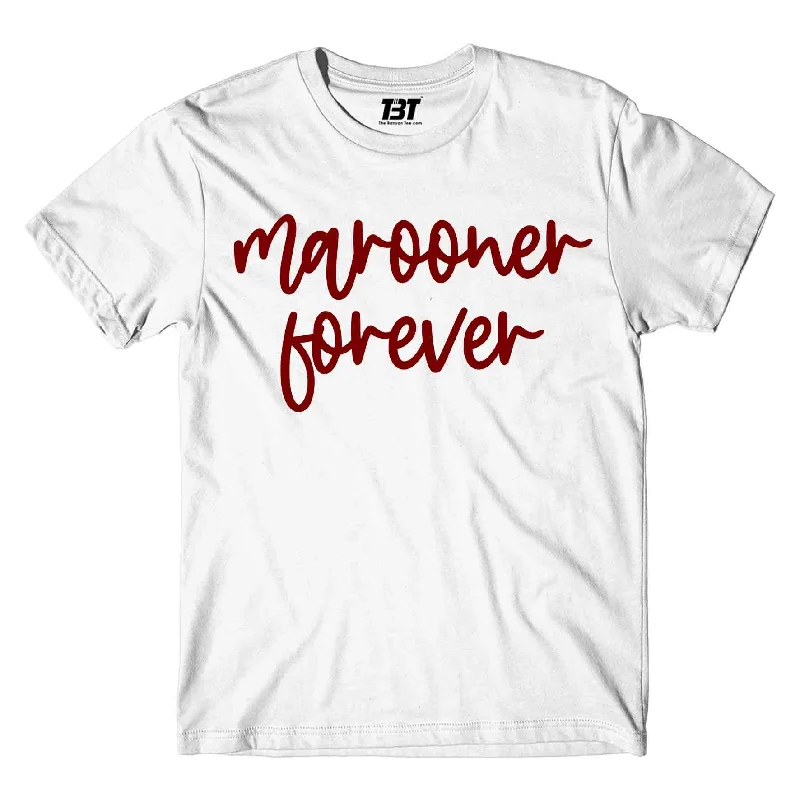 t-shirts for patterned -Maroon 5 T shirt - Marooner Forever