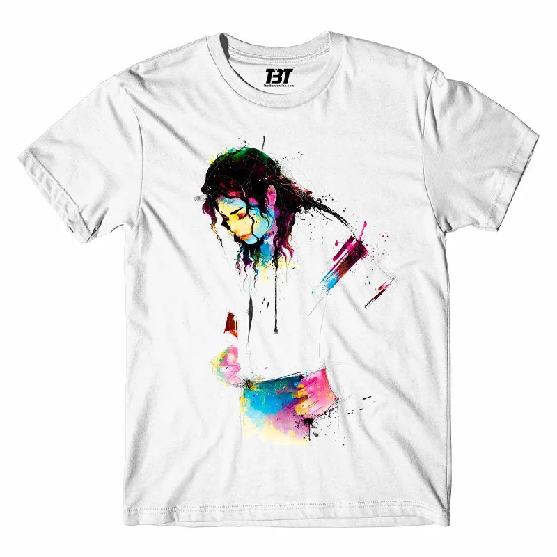 t-shirts with dots -Michael Jackson T shirt - Fan Art