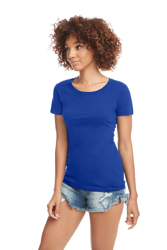 limited edition t-shirts rare -Next Level Womens Ideal Jersey Short Sleeve Crewneck T-Shirt - Royal Blue