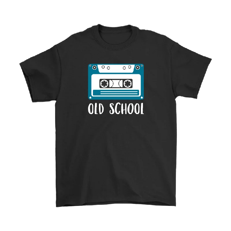 t-shirts for smooth -OLD SCHOOL Cassette Tape Design Men's T-Shirt