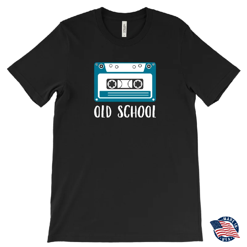 t-shirts for metallic -OLD SCHOOL Cassette Tape Design Men's T-Shirt