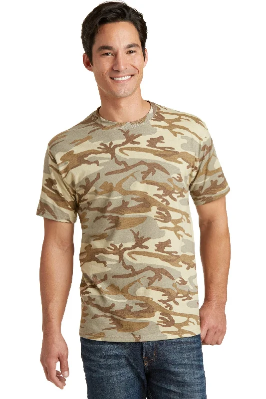 reunion t-shirts memories -Port & Company Core Cotton Camo Tee. PC54C