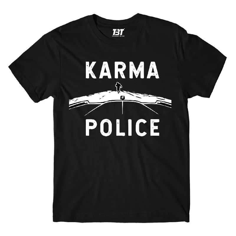 t-shirts for night -Radiohead T shirt - Karma Police