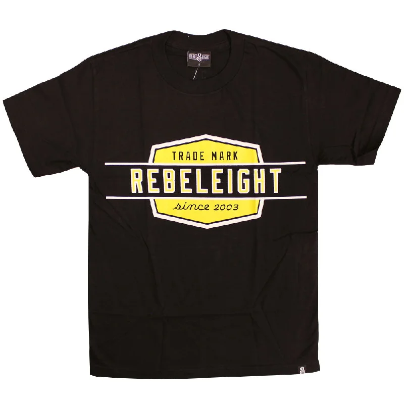 flag t-shirts patriotic -Rebel8 Oversize Work Badge T-shirt Black