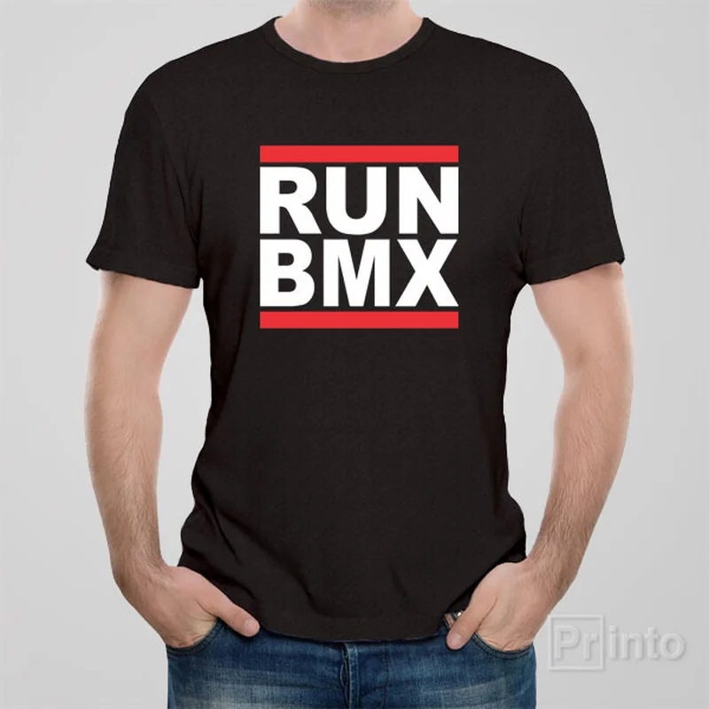 t-shirts for short -RUN BMX