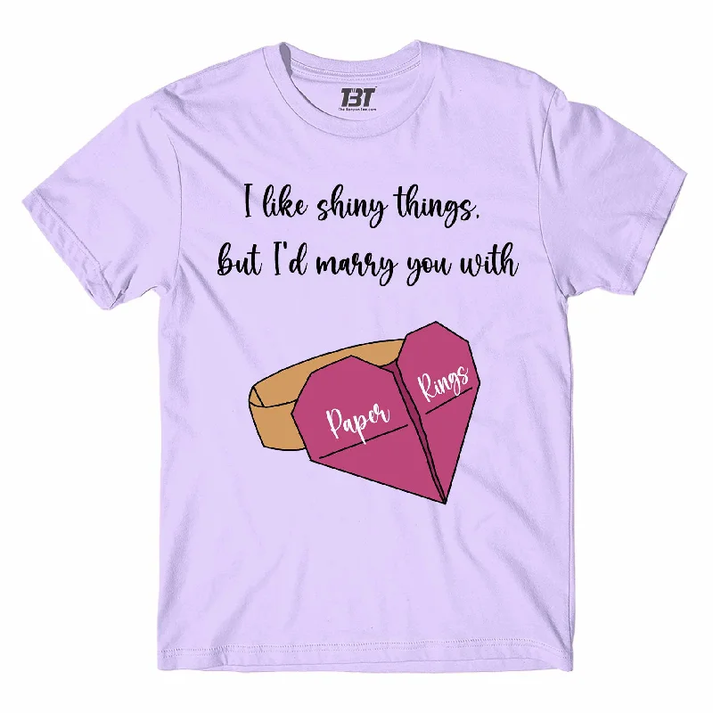 t-shirts for stylish -Taylor Swift T shirt - Paper Rings