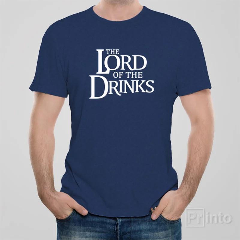 wrap t-shirts unique -The Lord of the Drinks - T-shirt