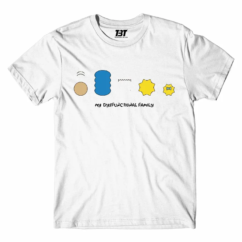 t-shirts for branded -The Simpsons T shirt - My Dysfunctional Family