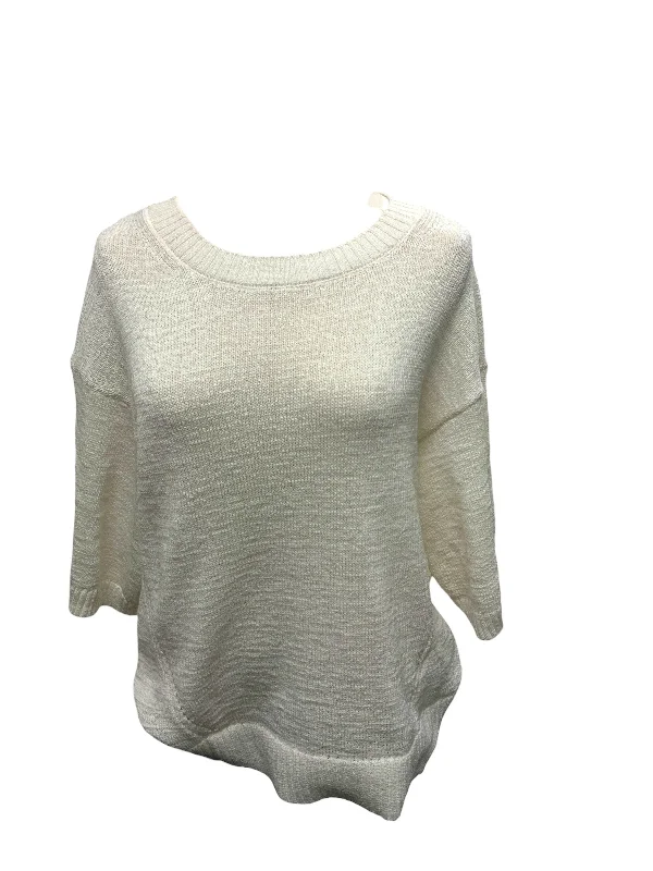 Black long pullover sweater -Banana Republic Women's Sweater Ivory L