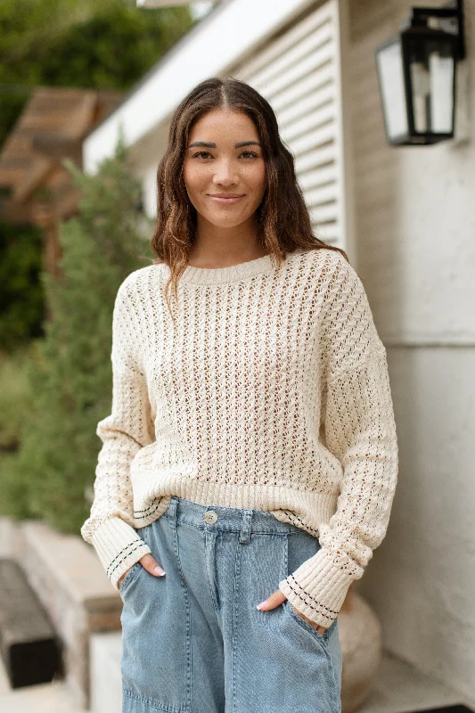 Pullover sweater for cozy outings -Catalina Sweater