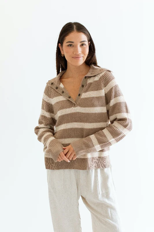 Green long pullover sweater -Chandler Sweater