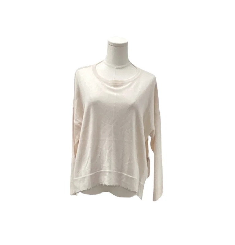 Pullover sweater for casual meetings -NWT Kerisma Women’s Cream Sweater S