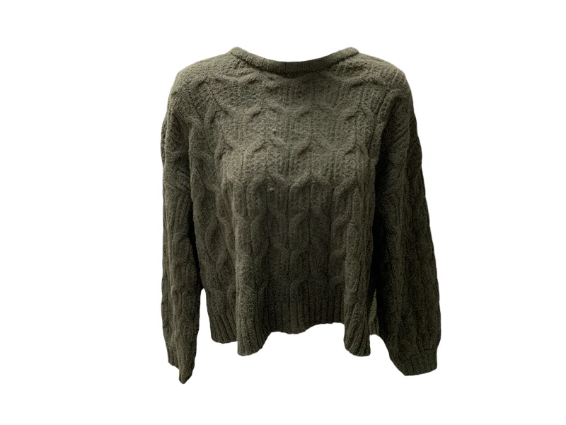 Pullover sweater for winter evenings -NWT Moon & Madison Jr Sweater Olive M