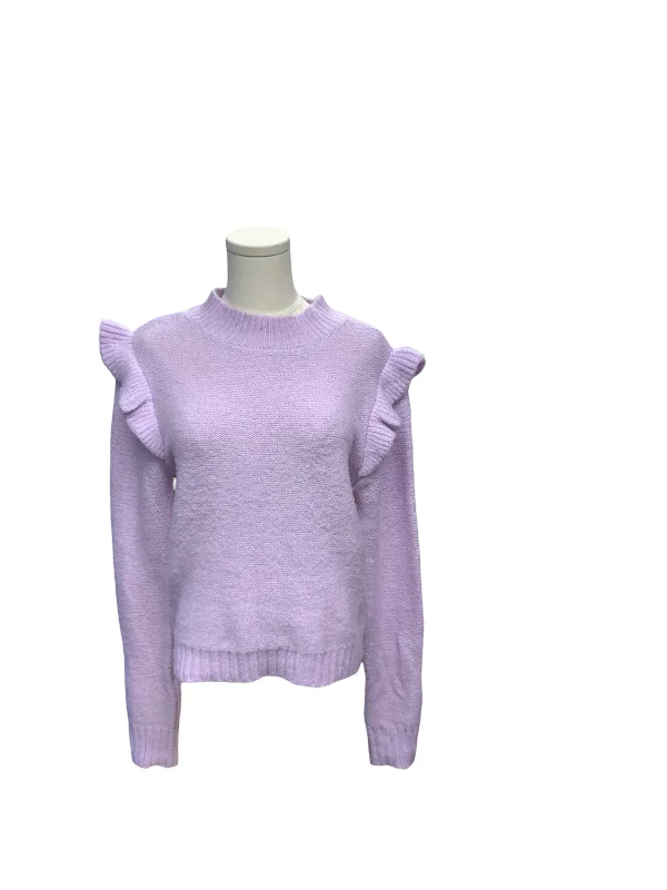 Pullover sweater for casual Fridays -Wild Fable Women's Sweater Purple M