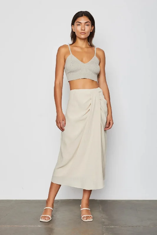 Skirts for polished yet comfortable fashion -Nessa Skirt in Linen