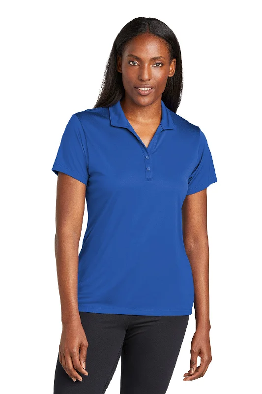 galaxy shirts cosmic -Sport-Tek Womens Moisture Wicking Re-Compete Short Sleeve Polo Shirt - True Royal Blue - New