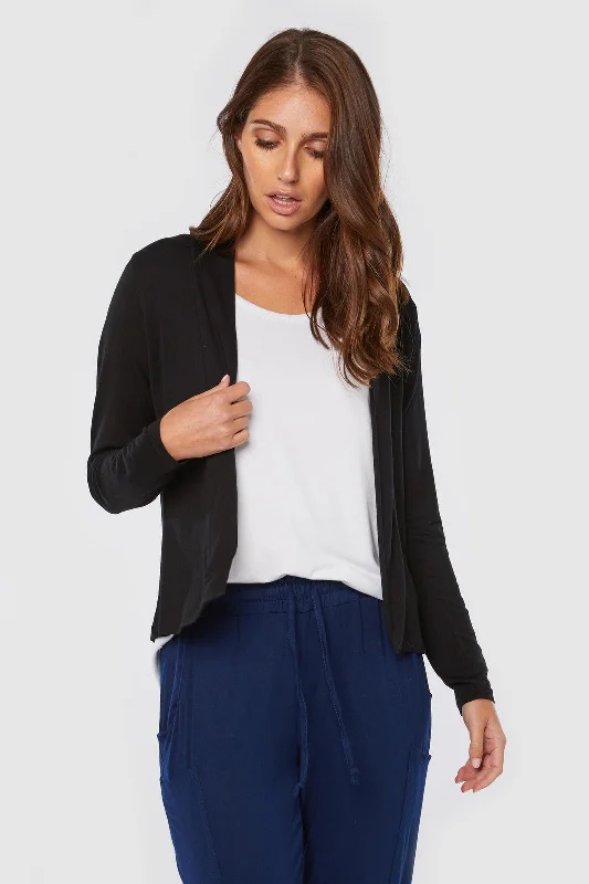 Cardigan for summer evenings -Everyday Cardi - Black