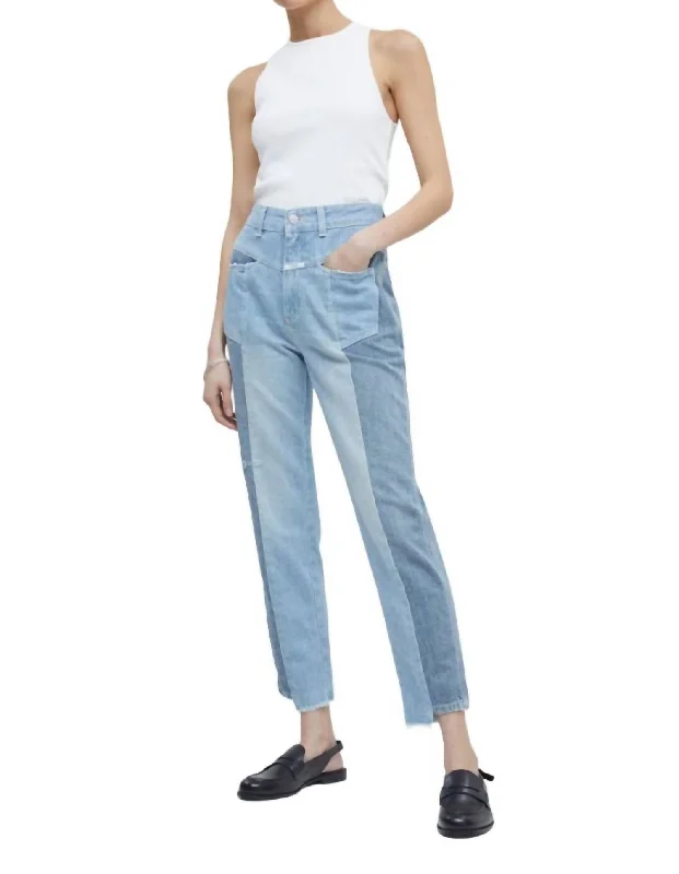 pants for charm -A Better Real X Jeans In Mid Blue