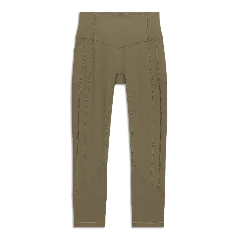 tweed pants textured -All The Right Places Crop - Resale