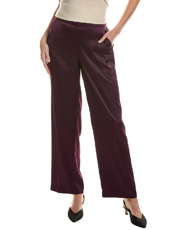 pants with belts -Anne Klein Wide Leg Pant