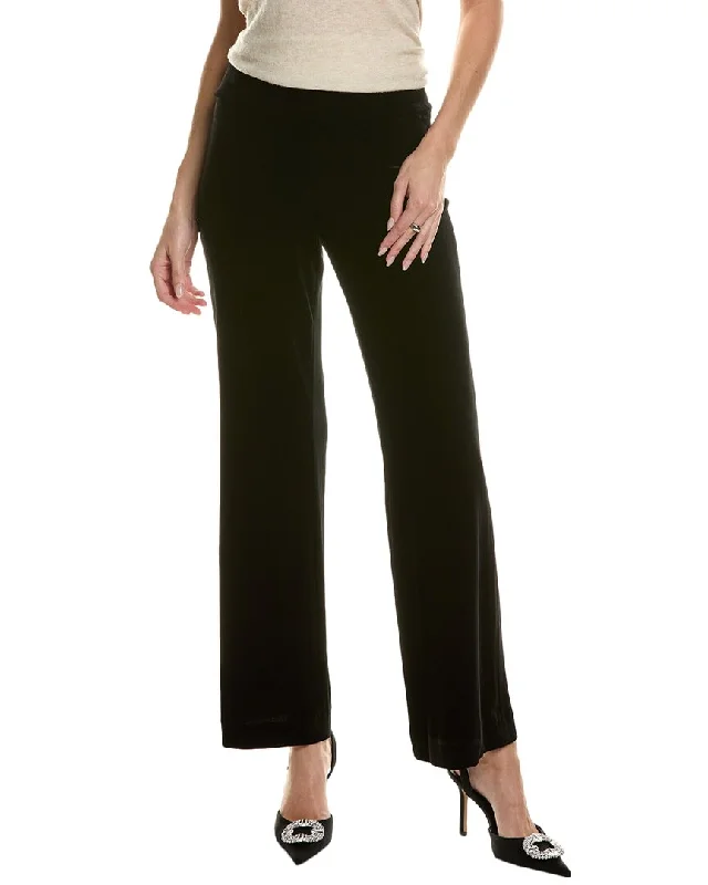 high-waisted pants women -Anne Klein Wide Leg Pant