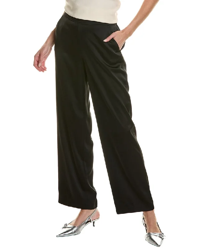 pants for rain -Anne Klein Wide Leg Pant