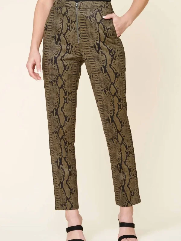 pants for relaxed -Born This Way Faux Pants In Olive