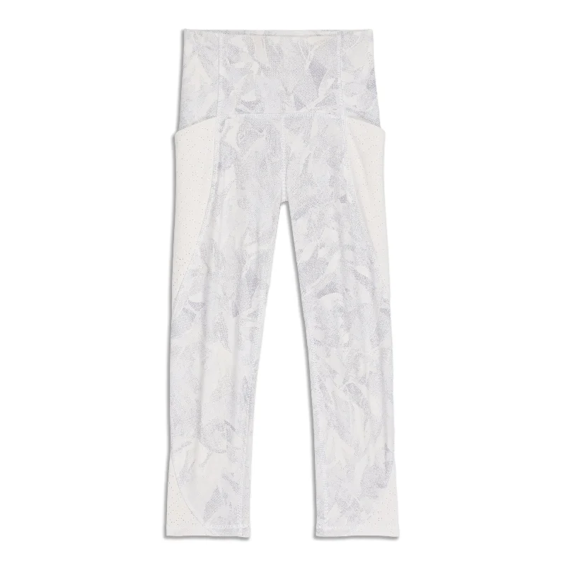 pants with florals -Breezy Dot Crop - Resale