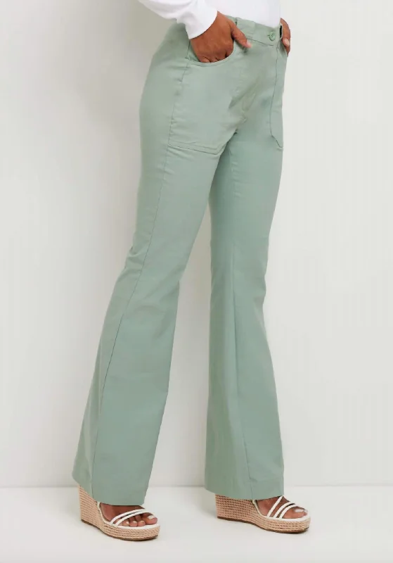 plus size pants inclusive -Darby Pants In Sage