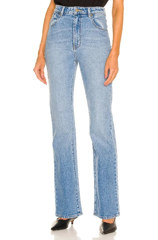 tagless pants irritation-free -Dusters Bootcut Jean In Brad Blue