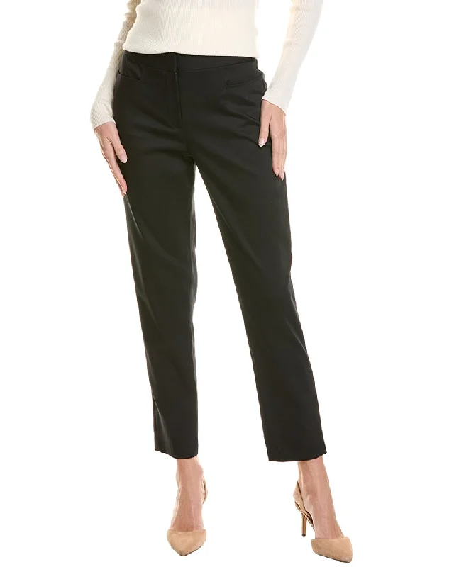 athleisure pants versatile -Elie Tahari Slim Pant