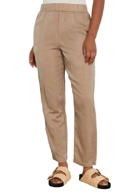 lounge pants cozy -Fez Pant In Khaki