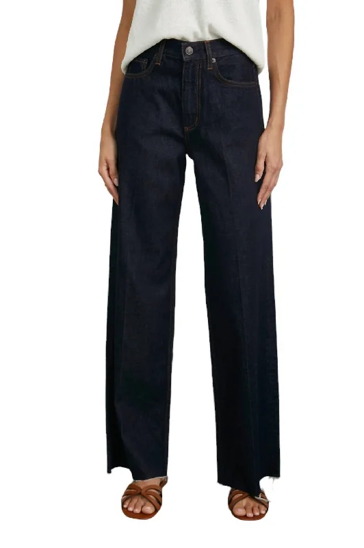 pants for wet -Getty Jeans In Midnight Blues