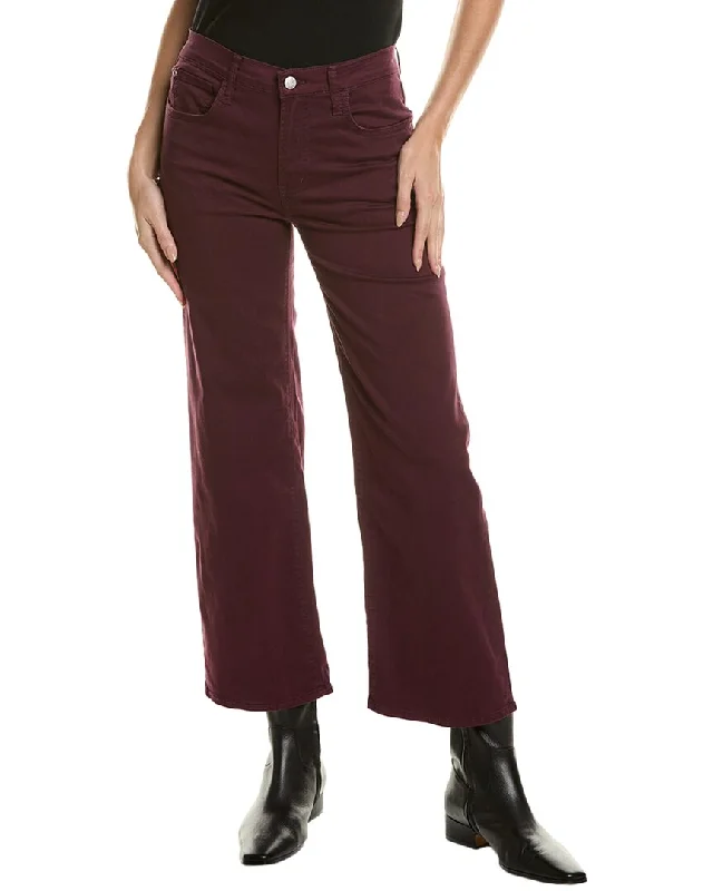 distressed pants rugged -HUDSON Jeans Rosalie Wide Pant