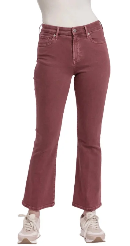 pants for artistry -Jeanne Jeans In Intense Rust