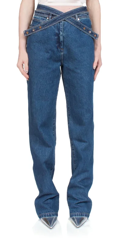 pants for elegance -Jo Jeans In Indigo