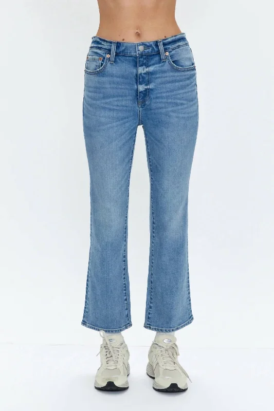 pants for goals -Lennon High-Rise Boot Cut Jeans In London Vintage