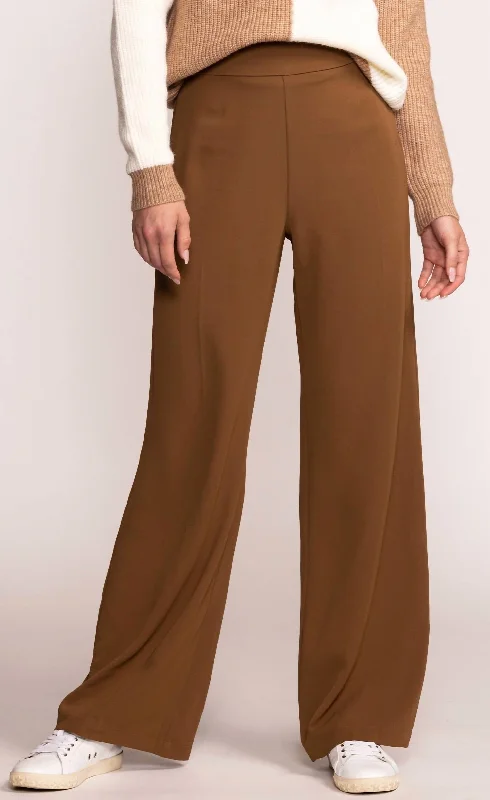 toddler pants cute -Liliana Pant In Brown