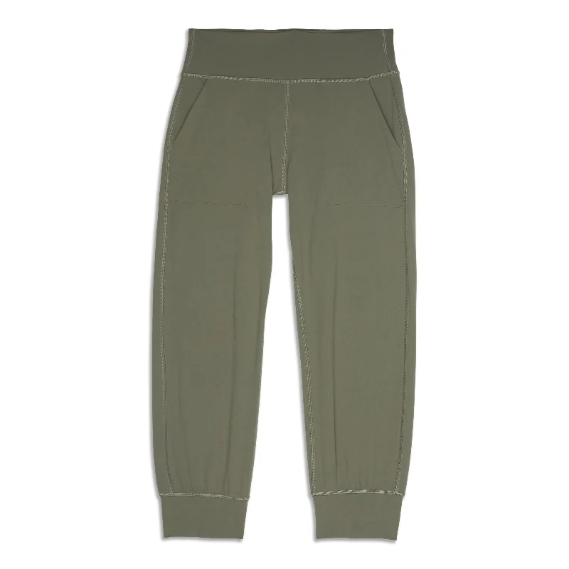 solid color pants simple -lululemon Align™ High-Rise Cropped Jogger - Resale