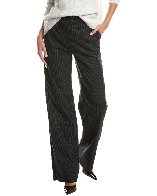 pants for fashionable -Max Mara Studio Girante Wool-Blend Trouser