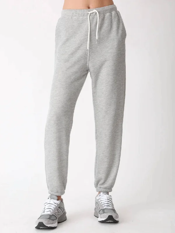 pants for retro -Micah Pant In Heather Grey