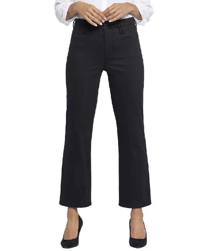 pants for complex -NYDJ Bailey Black Straight Jean