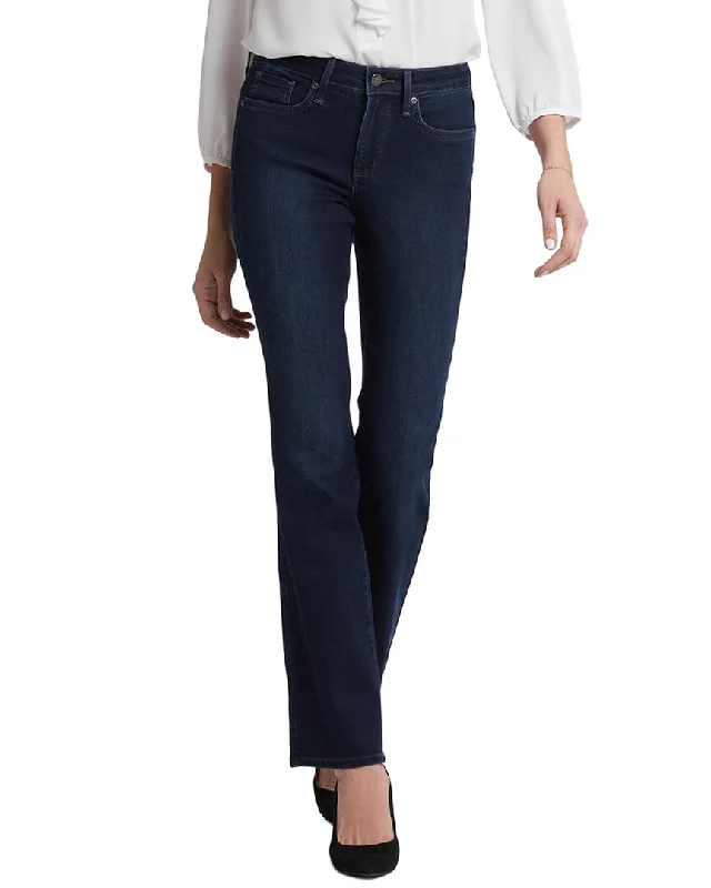 pants with glitter -NYDJ Barbara Burbank Wash Bootcut Jean